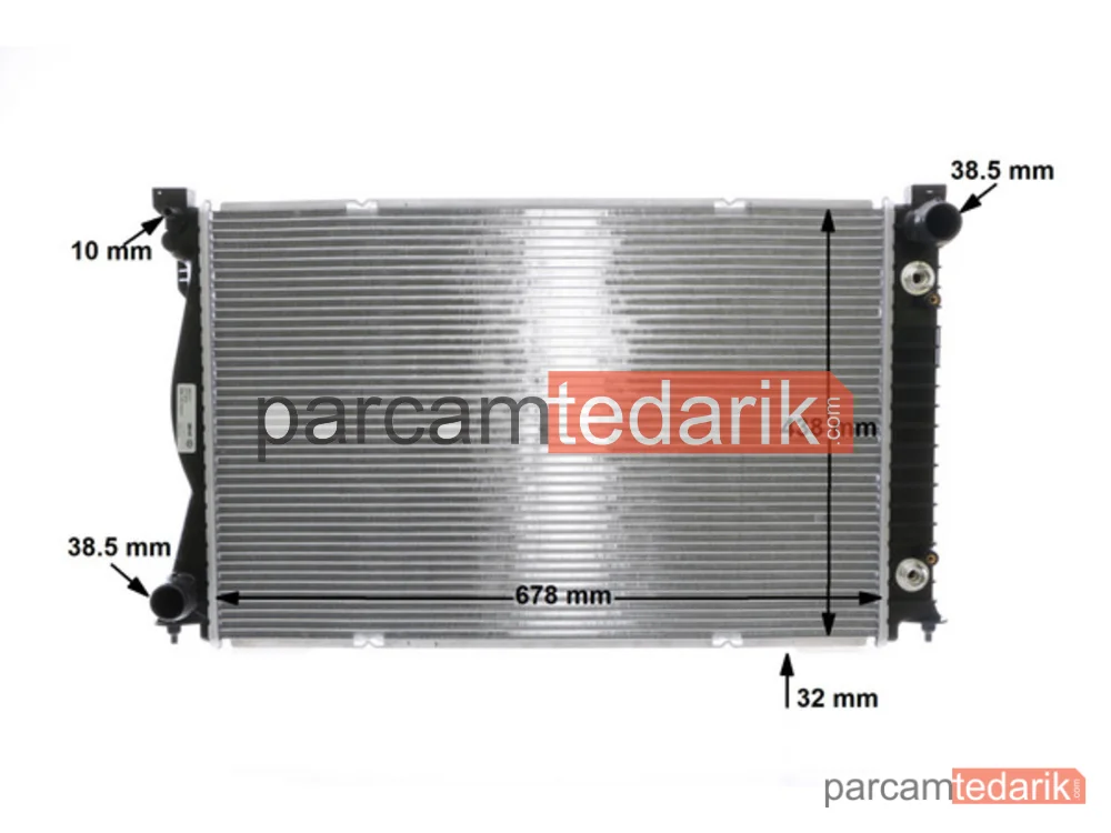 BEHR CR830000S | Su Radyatörü — Yağ Sogutuculu Otomotik (Audi A6 05-11)