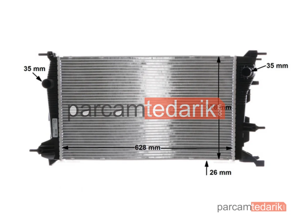 BEHR CR840000S | Su Radyatörü — Renault Megane III Scenic III 1.5 DCI K9K 08