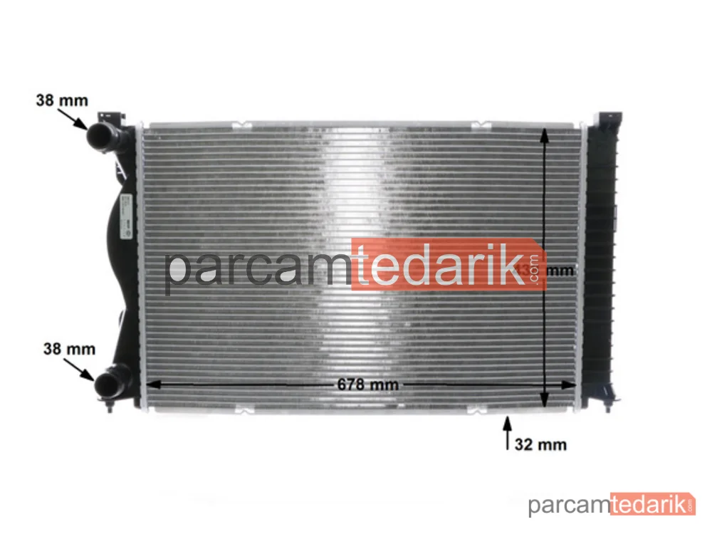 BEHR CR977000S | Su Radyatörü — Audi A6 C6, Audi A6 C6 Avant