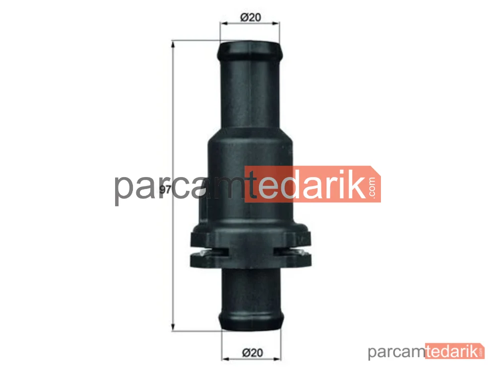 TH575 | Termostat — Seat Alhambra, VW Passat B7, VW Passat B7 Variant