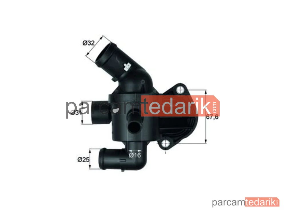 TI1587 | Termostat — VW Caddy IV, VW Caddy IV MPV, Audi Q3
