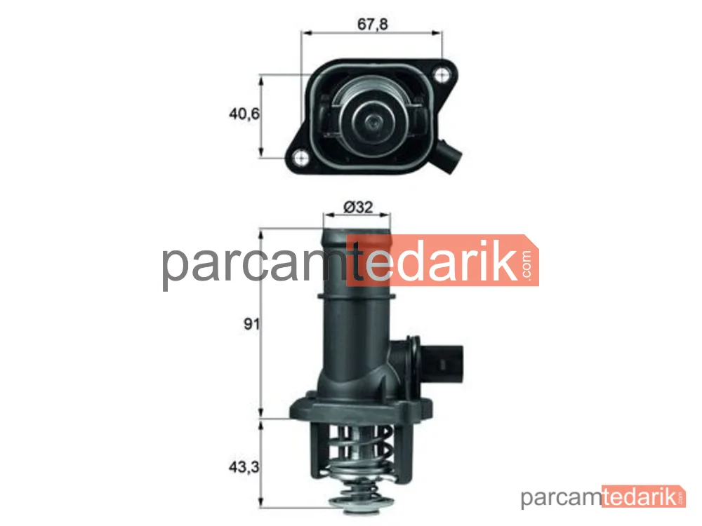 TI16105 | Termostat — Audi A3, VW Bora I, VW Bora Variant