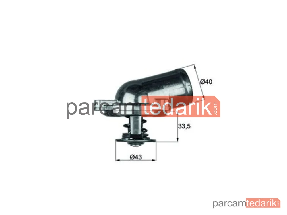 TI2279 | Termostat — Mercedes-Benz C-Serisi, Mercedes-Benz C-Serisi T-Model, Daewoo Musso