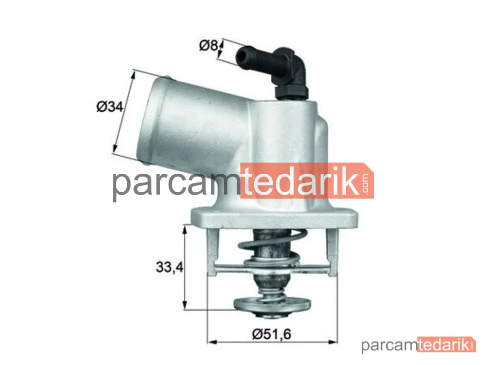 TI5492D | Termostat — Opel Astra G, Opel Astra G Classic, Opel Astra G Classic Caravan
