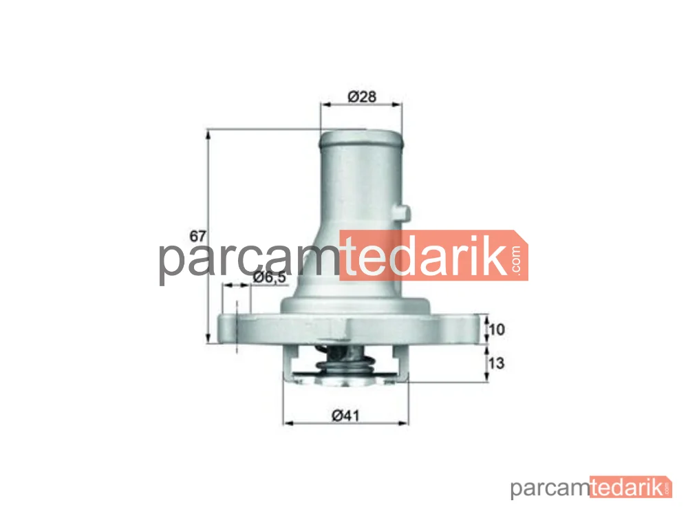 TI6887D | Termostat — Fiat Panda, Lancia Y10, Fiat Uno
