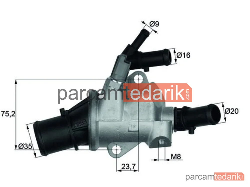 TI14888 | Termostat — Alfa Romeo 159 Sportwagon, Alfa Romeo 159, Alfa Romeo Brera