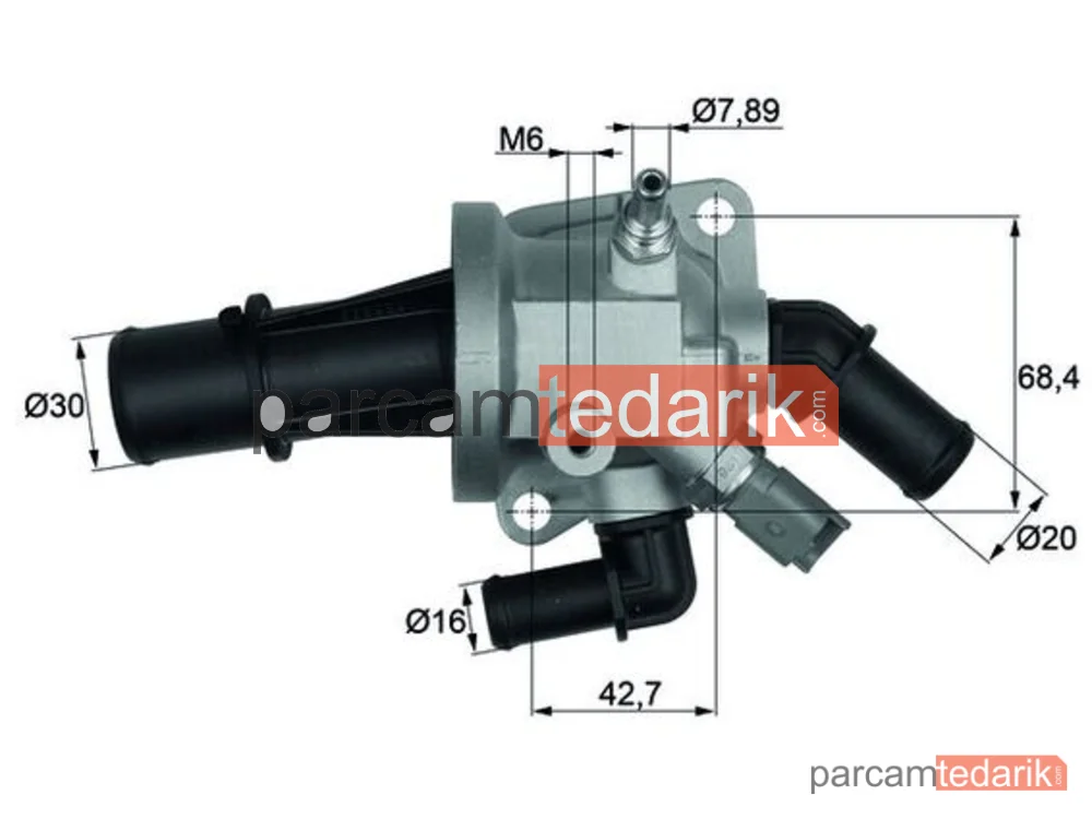 TI16488 | Termostat — Fiat Panda, Fiat 500, Fiat Idea