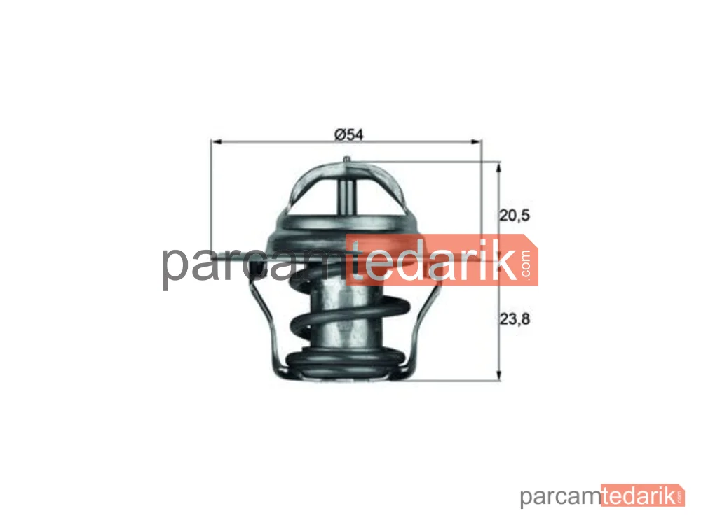 Termostat — Audi A3, Audi A4 B5, VW Golf IV - TX1487D