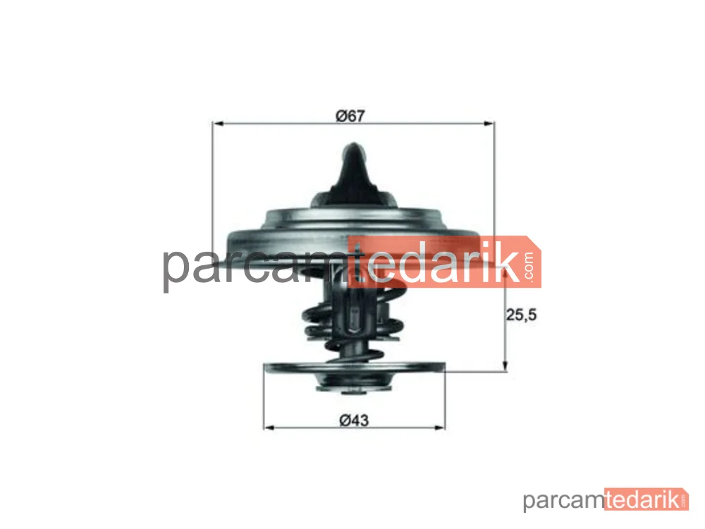Termostat — Mercedes-Benz 124, Mercedes-Benz 190, Mercedes-Benz 124 T-Model - TX1887D