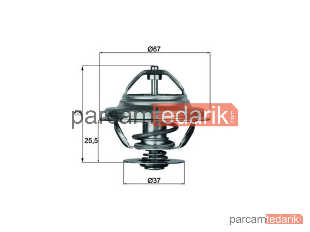TX2180D | Termostat — BMW 5, BMW 3, Alpina B6