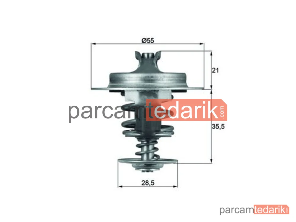 Termostat — Peugeot 306, Peugeot Expert, Fiat Scudo - TX6783D