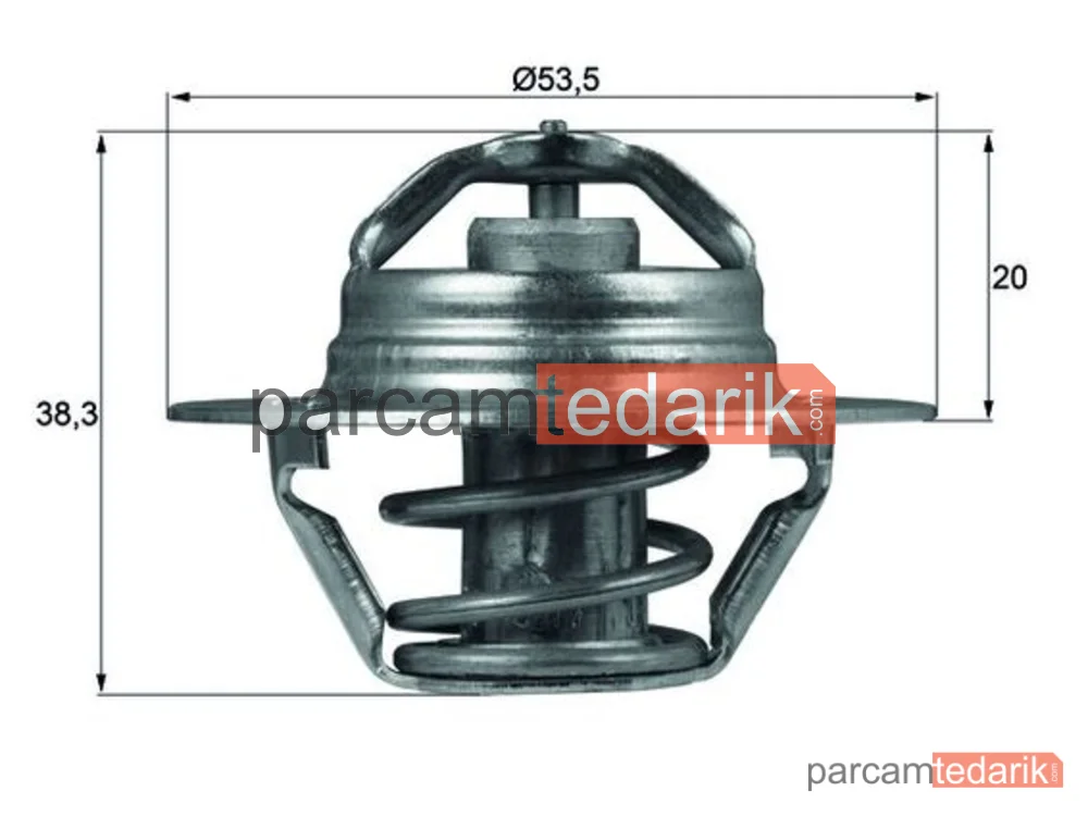 Termostat — Citroen AX, Renault 19 II Chamade, Renault 19 II - TX8888D
