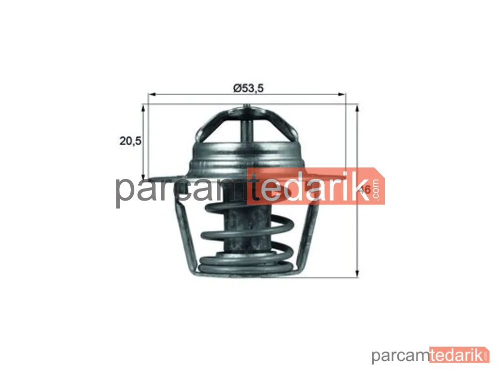 Termostat — Renault 19 I, Renault 19 I Chamade, Renault Kangoo - TX9189D