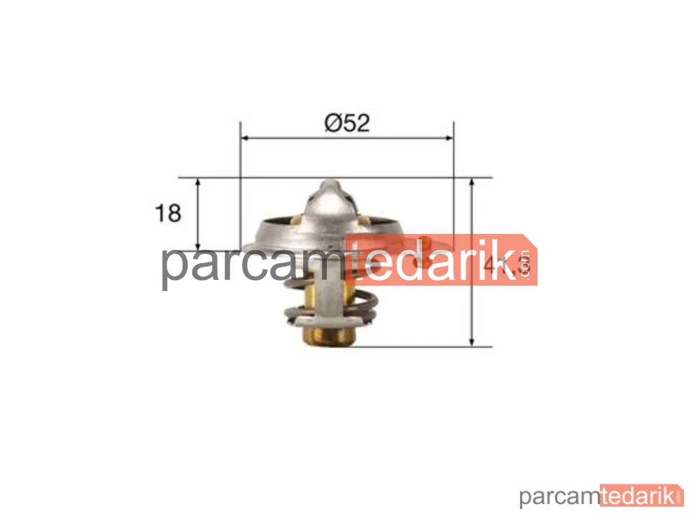 MAHLE TX8582 | Termostat — Suzuki Liana, Suzuki Vitara, Fiat Sedici