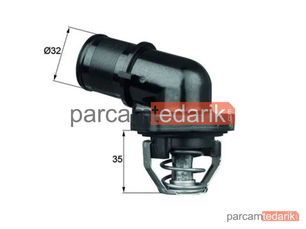 TI18189 | Termostat — Citroen Saxo, Citroen C2, Citroen C3 I
