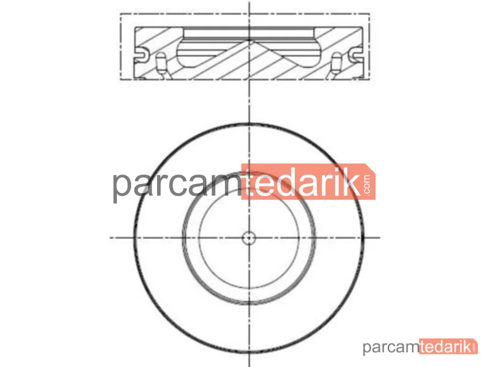 081PI00113002 | Piston — BMW 1, BMW 3, BMW 3 Touring