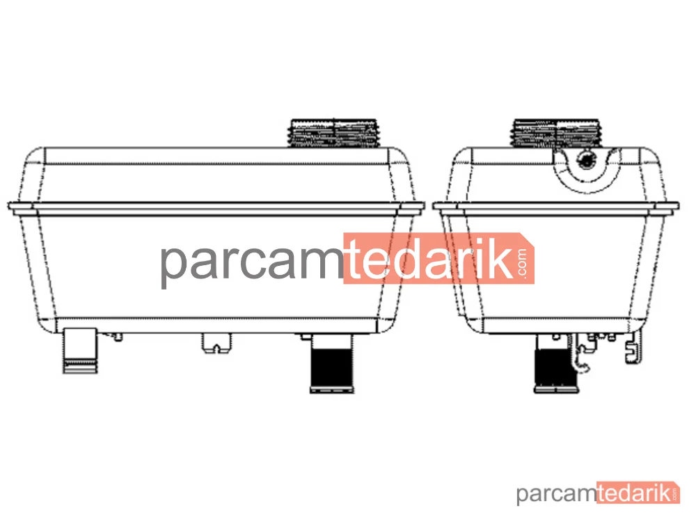 CRT27000S | Radyatör Ek Deposu — Volvo