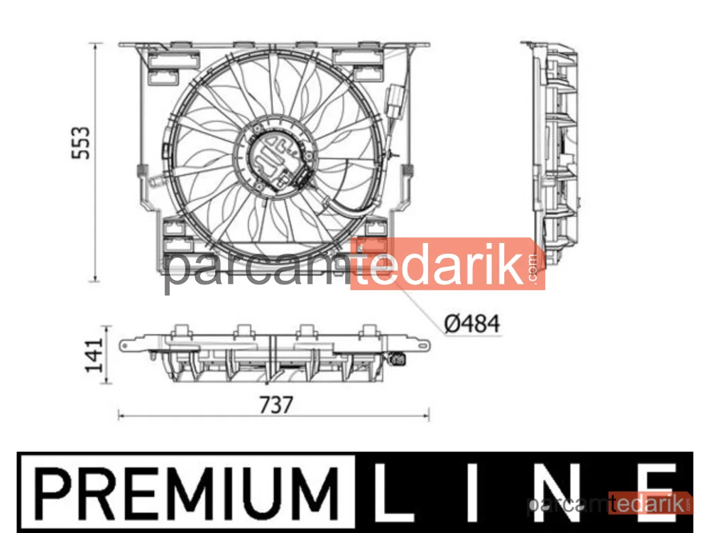 CFF543000P | Soğutma Fanı — B47 - G30-G32
