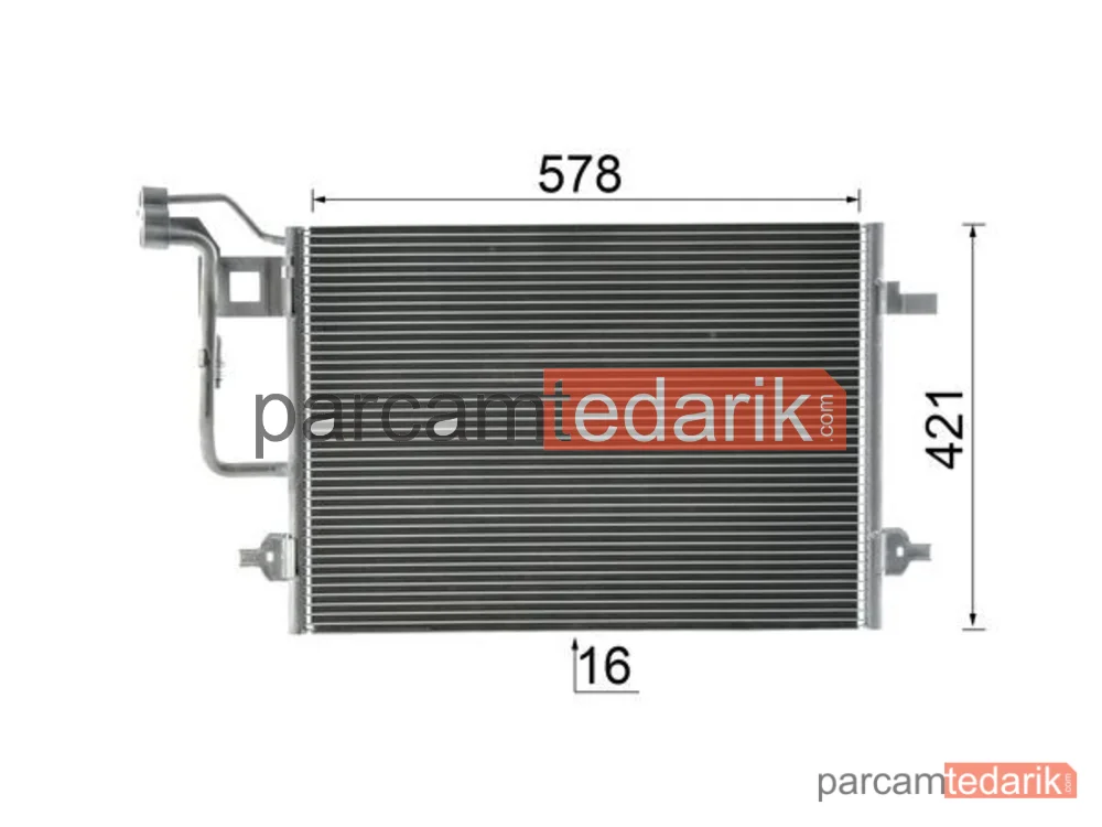 BEHR AC300000P | Klima Kondenseri — Skoda Superb I, VW Passat B5, VW Passat B5.5