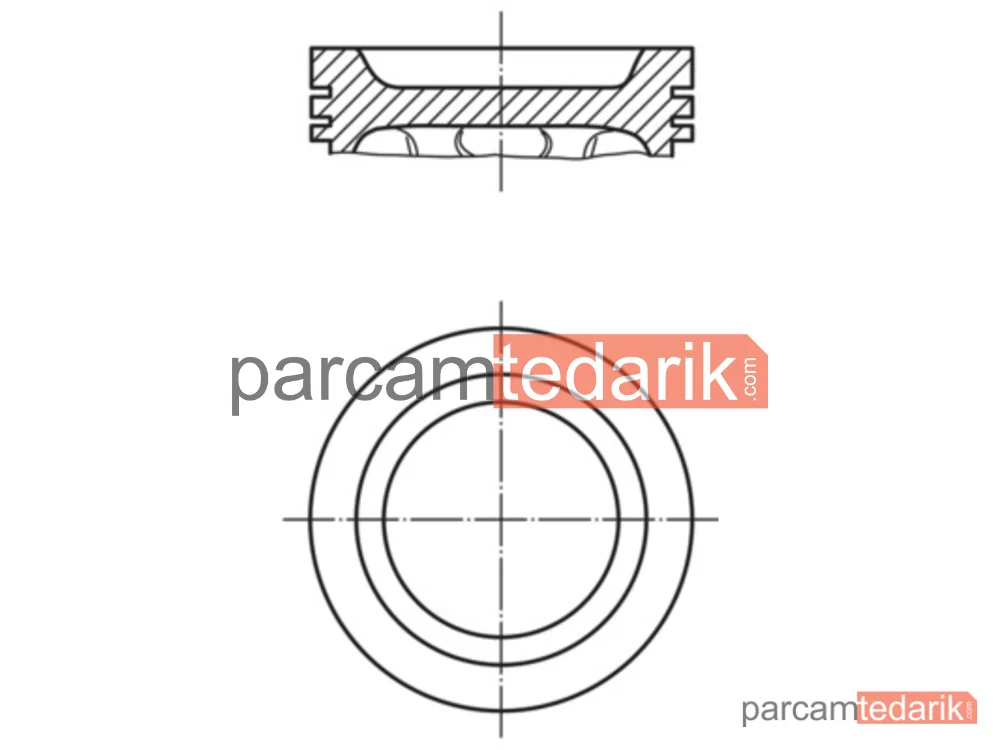 Piston — Renault Megane I Classic, Renault Megane I Cabriolet, Renault Megane I Coach - 0216200