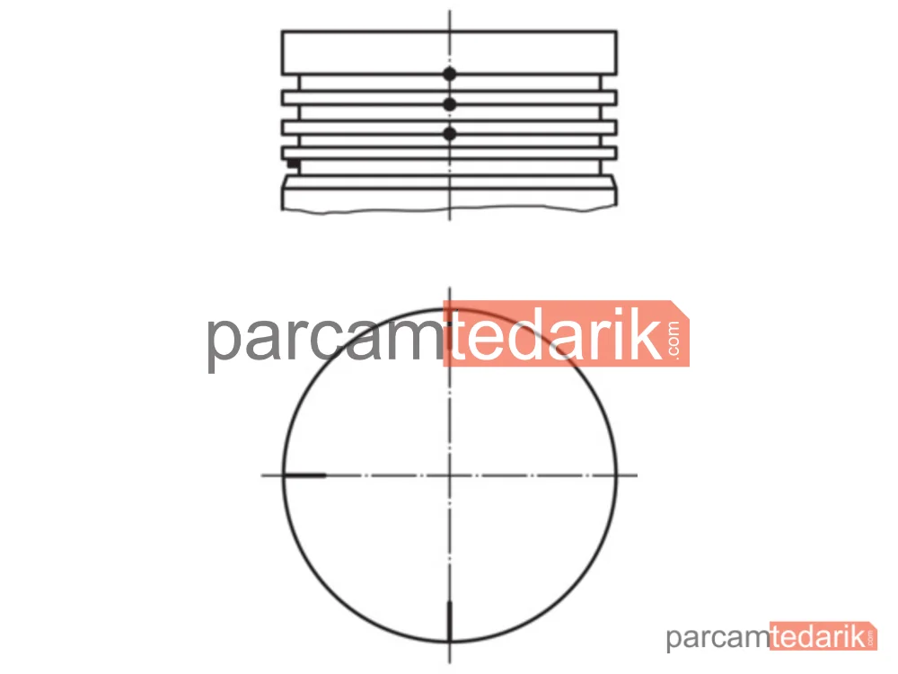 Piston — Renault Clio I, Renault Clio II, Renault Kangoo Express - 0220401