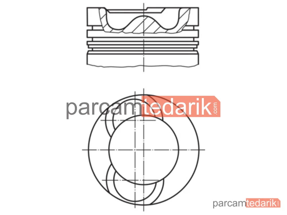 0280900 | Piston — VW Crafter 30-35, VW Crafter 30-50