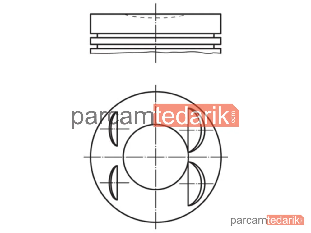 Piston — Dacia Duster, Renault Grand Scénic IV, Renault Megane IV Grandtour - 021PI00127000