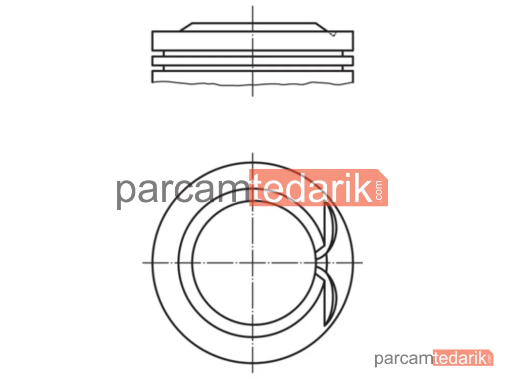 028PI00146000 | Piston — Seat Leon ST, Audi A3 Limousine, Seat Ibiza IV