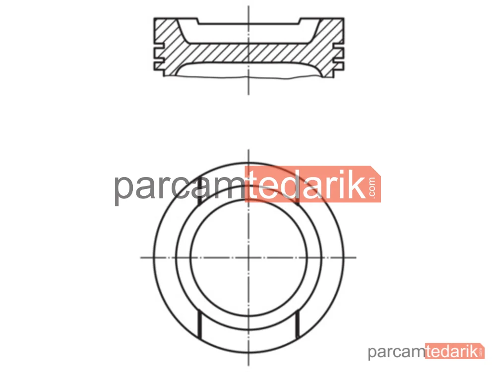 0330100 | Piston — Audi A3, Audi A4 B5, Seat Cordoba