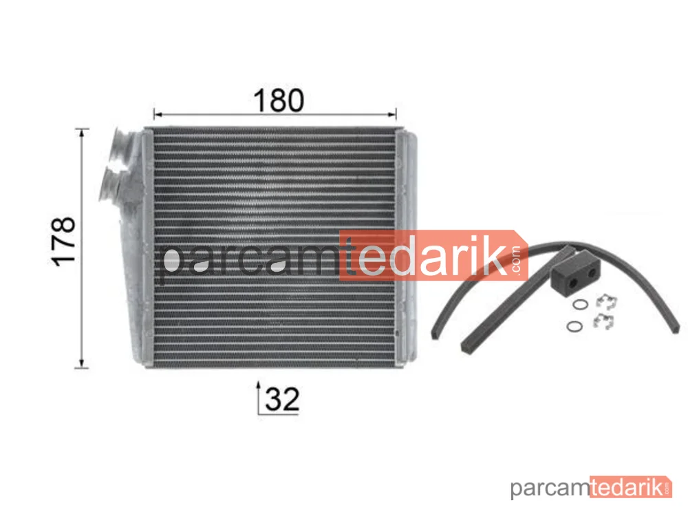 BEHR AH192000P | Kalorifer Radyatörü — Land Rover Discovery SPORT, Land Rover Discovery SPORT Van, Land Rover Freelander 2