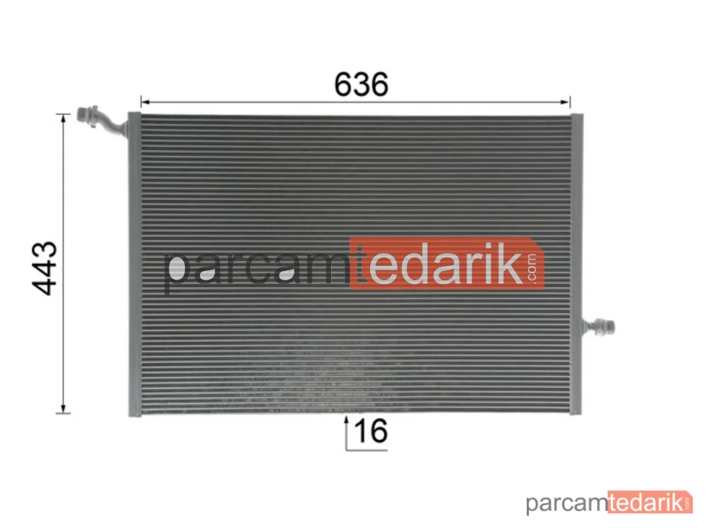 BEHR CIR25000P | Su Radyatörü — Mercedes W205-213 Ilave