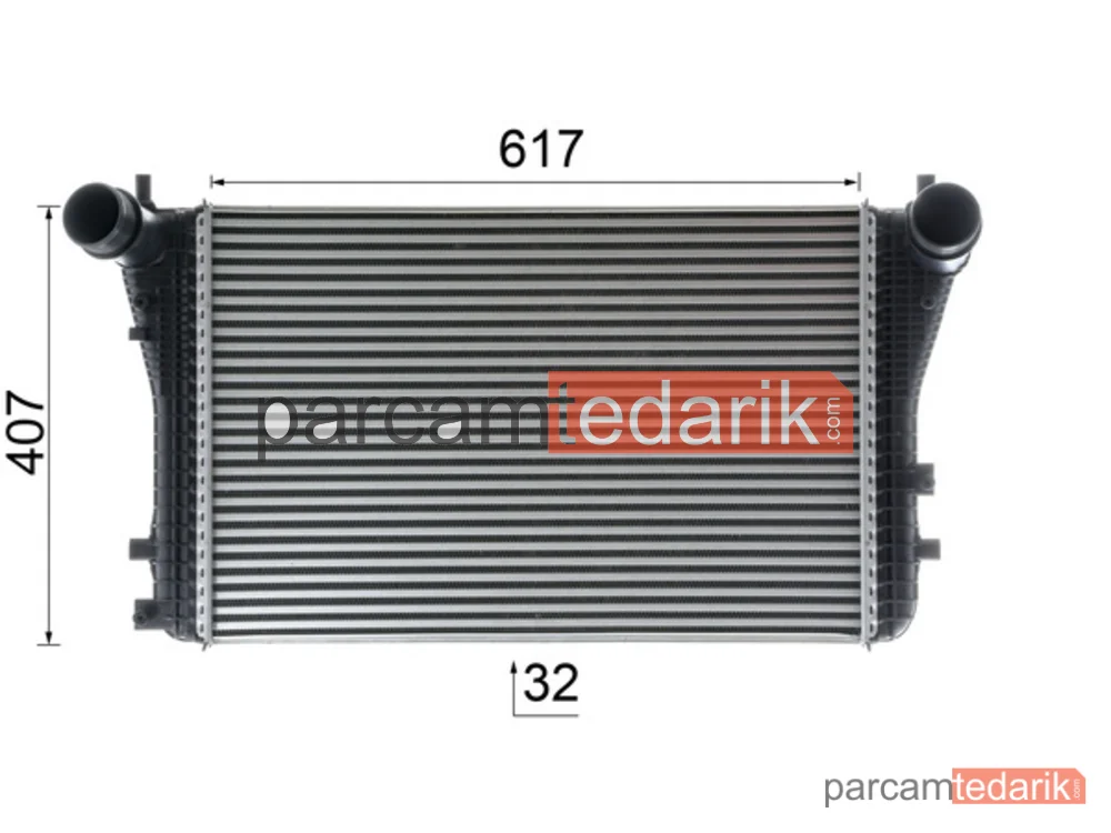 BEHR CI208000P | Turbo Radyatörü — VW Passat 09-15 Tiguan 08-18