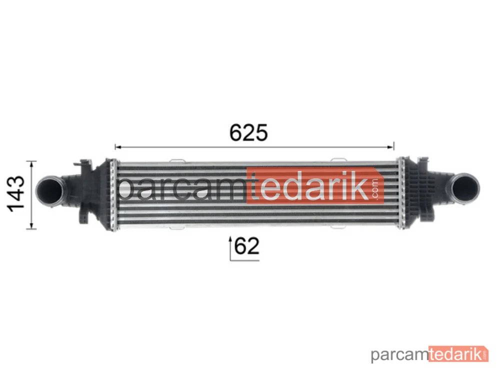 BEHR CI357000P | Turbo Radyatörü — Turbo Radyatörü (Mercedes-Benz W204 C-CLASS C180CDI-C200CDI 07 / / E-CLASS W212 E200CDI)