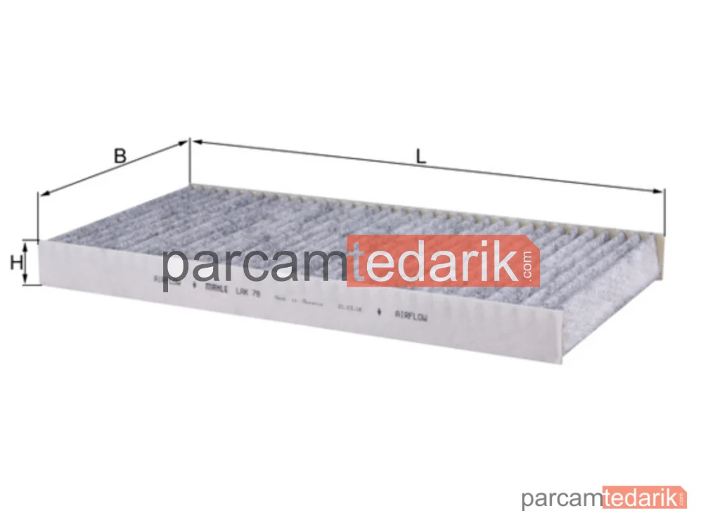 LAK78 | Polen Filtresi — Ford Focus I, Ford Tourneo Connect, Ford Transit Connect