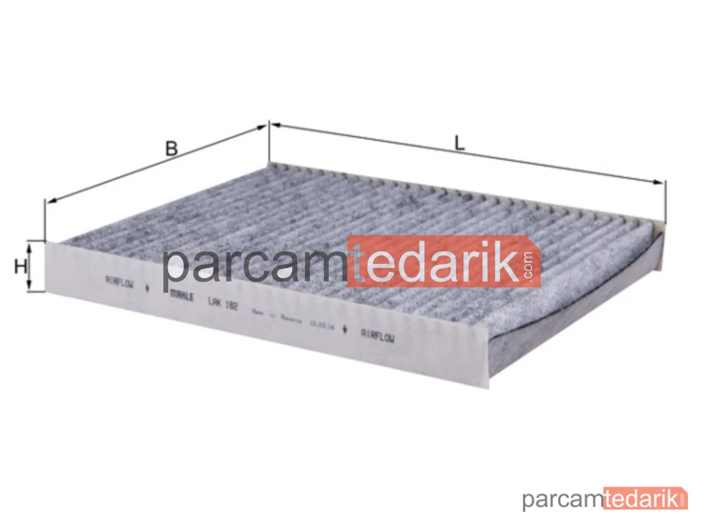 LAK182 | Polen Filtresi — VW Transporter T5, VW Transporter T6 / Caravelle T6, VW Transporter T6
