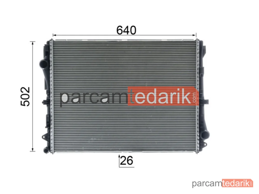 BEHR CR2604000P | Su Radyatörü — Motor Mercedes