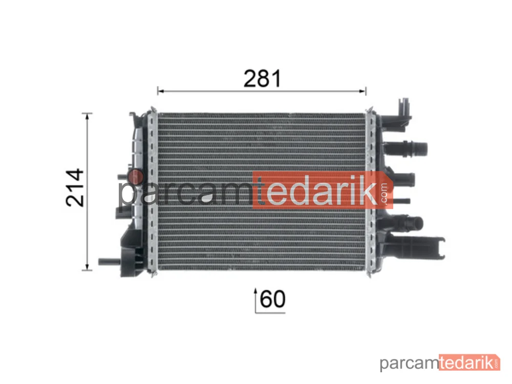 BEHR CR2632000P | Turbo Radyatörü — Renault Kangoo IV Dacia Duster II LODGY 1.5 K9K O.E