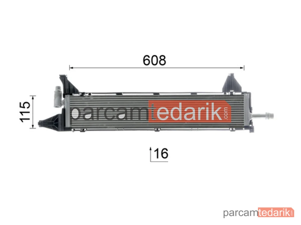 BEHR CR2636000P | Su Radyatörü — Motor Mercedes W213