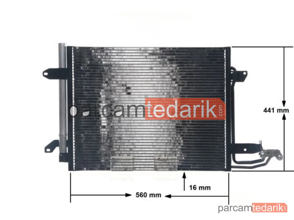 BEHR AC325000S | Klima Kondenseri — VW Caddy Touran