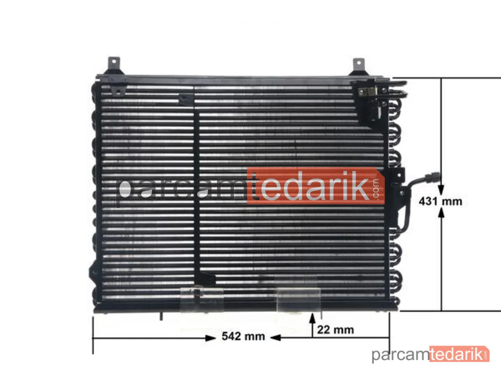 BEHR AC150000S | Klima Kondenseri — Mercedes E Seri W124 1993-1995