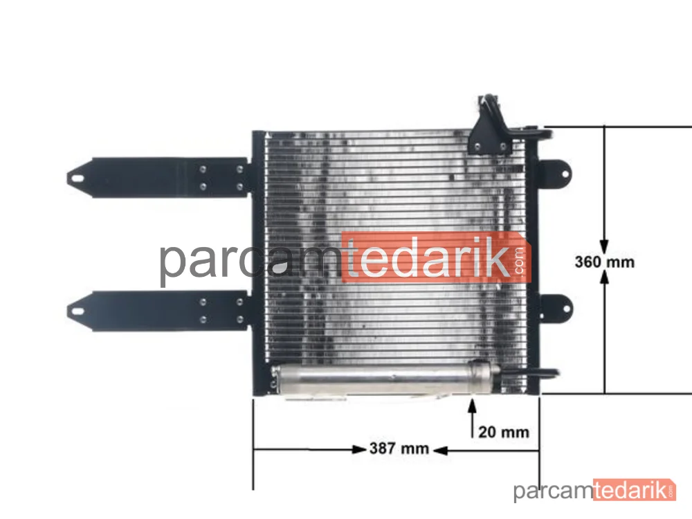 BEHR AC286000S | Klima Kondenseri — VW Polo 00-02