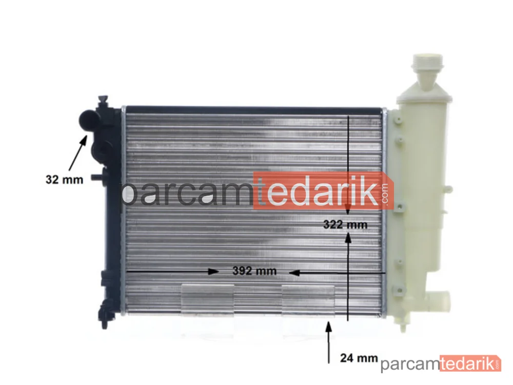 BEHR CR90000S | Su Radyatörü — Peugeot 106 II 95-01 1.4 TU3JP 1.6 TU5JP /CITROEN Saxo