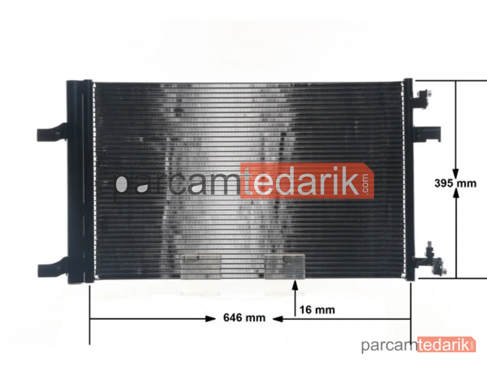 BEHR AC637000S | Klima Kondenseri — Opel Astra J Insignia A Zafira C Chevrolet CRUZE667x407x17