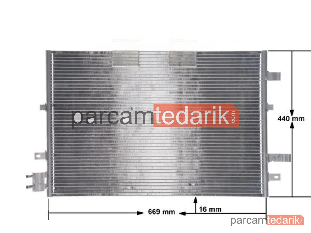 BEHR AC690000S | Klima Kondenseri — Ford Mondeo III, Ford Mondeo III Sedan, Ford Mondeo III Turnier
