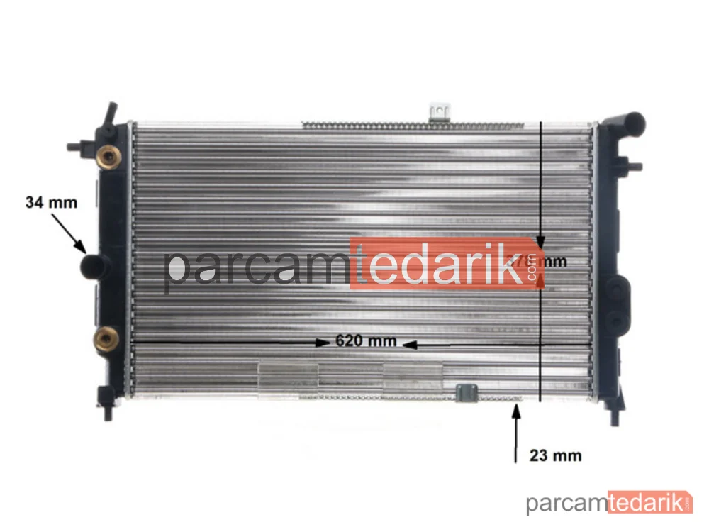 BEHR CR440000S | Su Radyatörü — Opel Vectra A 1.6 1.8 2.0 89-95 CR 440 000S