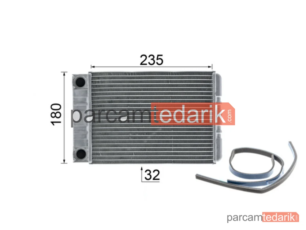 BEHR AH77000P | Kalorifer Radyatörü — Mercedes-Benz CLC-Serisi, Mercedes-Benz CLK, Mercedes-Benz CLK Cabrio