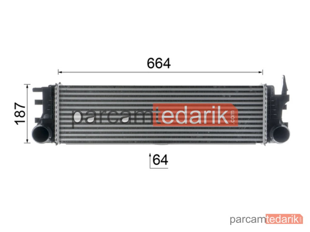 BEHR CI180000P | Turbo Radyatörü — Mercedes Vito W447 14- O.E