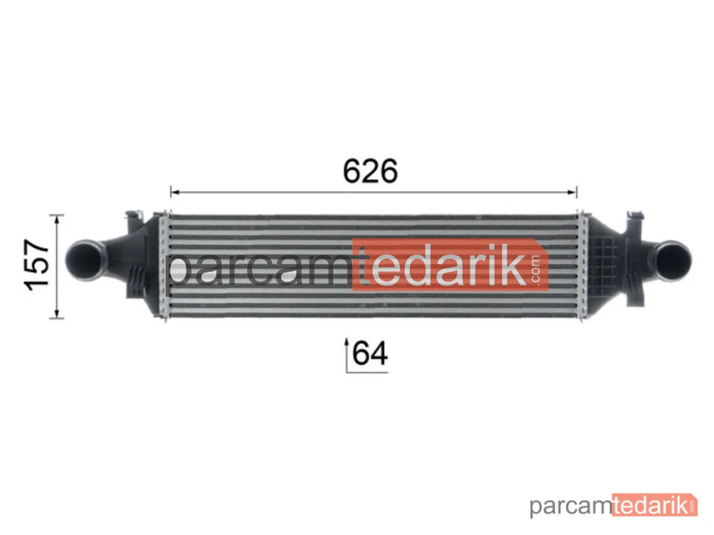 BEHR CI480000P | Turbo Radyatörü — Mercedes
