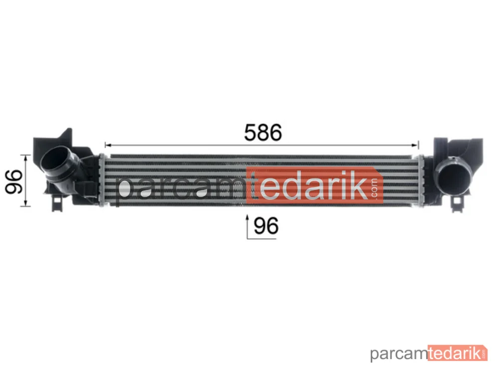 BEHR CI614000P | Turbo Radyatörü — BMW F40-F44-F45-F46-F48-F39 / Mini F54-F55-F56-F57-F60 Premium LINE
