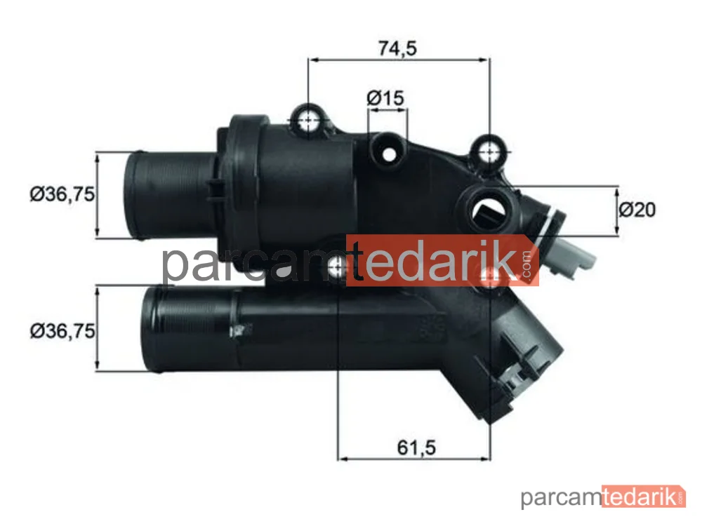 TH4683 | Termostat — Citroen C5 II, Jaguar XF I, Land Rover Freelander 2
